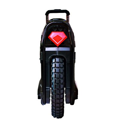 veternan sherman 20 inch electric unicycle with tail light and handlebar