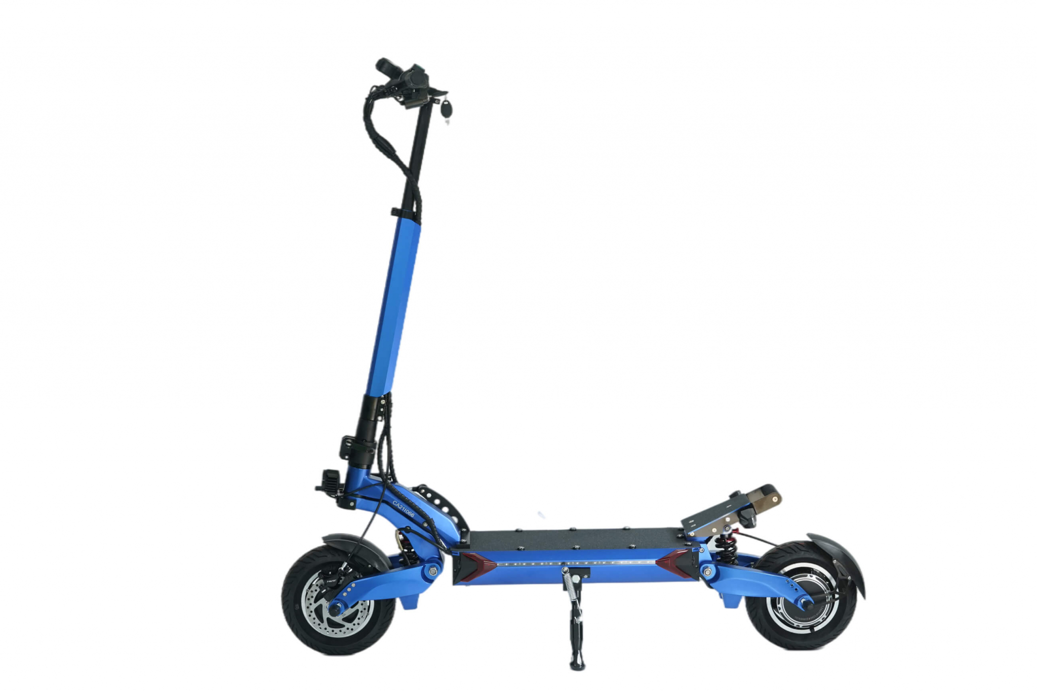 blade limited 10 inch 60V electric scooter blue color side