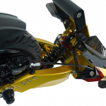 blade limited 10 inch 60V electric scooter gold color rear suspension