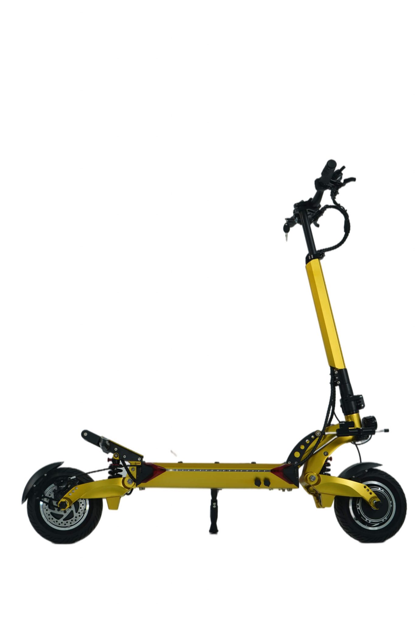 blade limited 10 inch 60V electric scooter gold color side 4