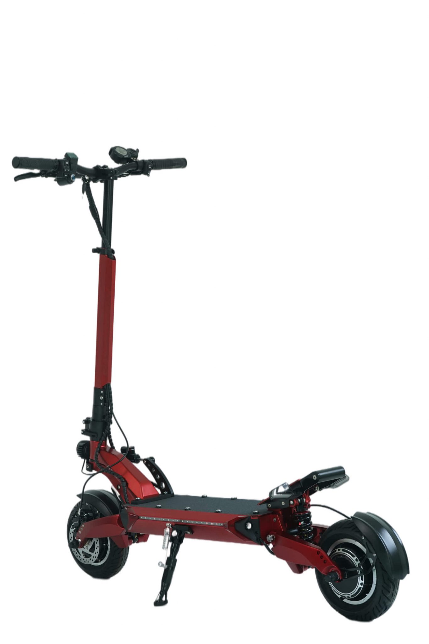 blade limited 10 inch 60V electric scooter red color kick stand