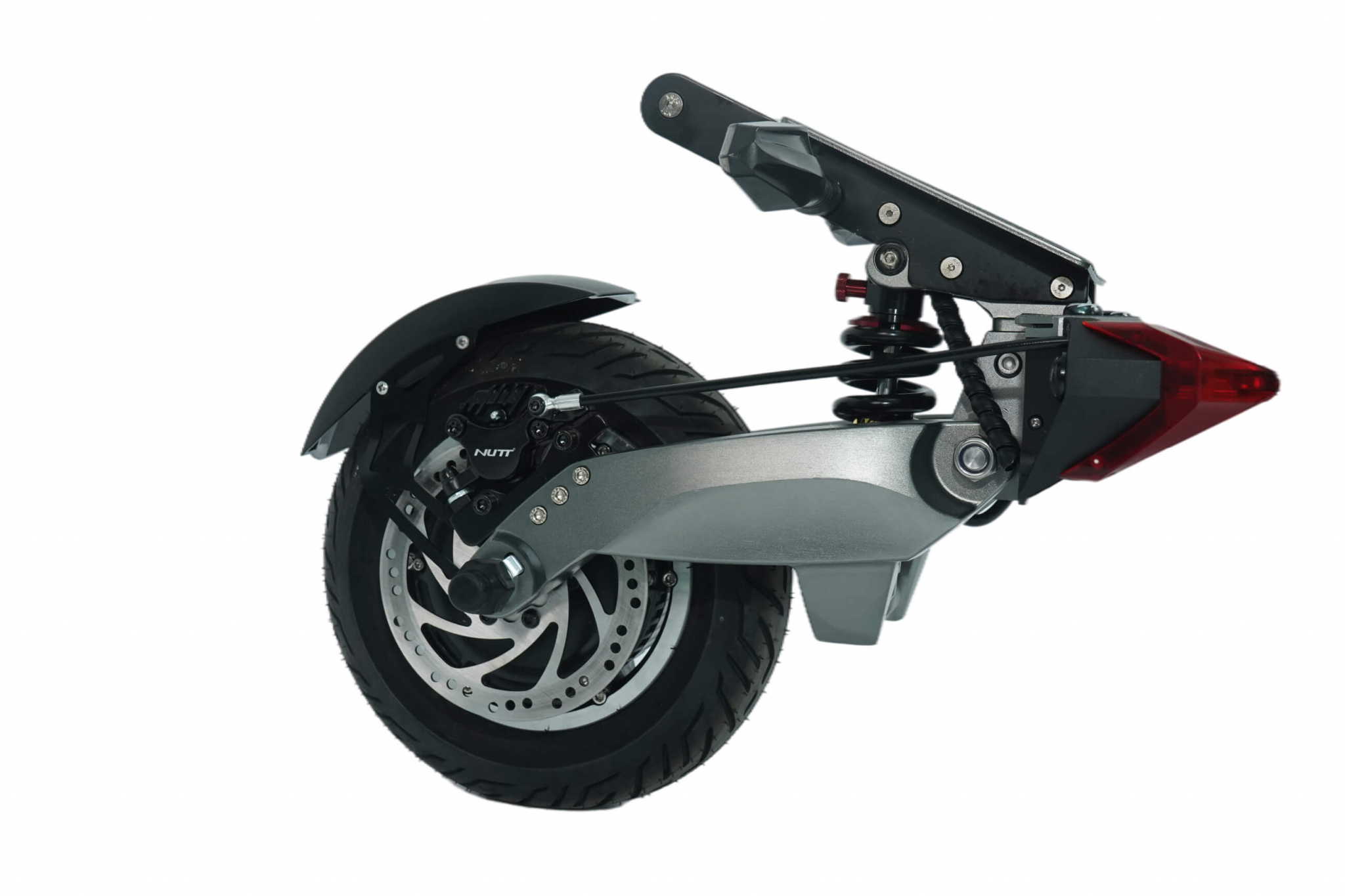 blade limited 10 inch 60V electric scooter titanium color rear suspension