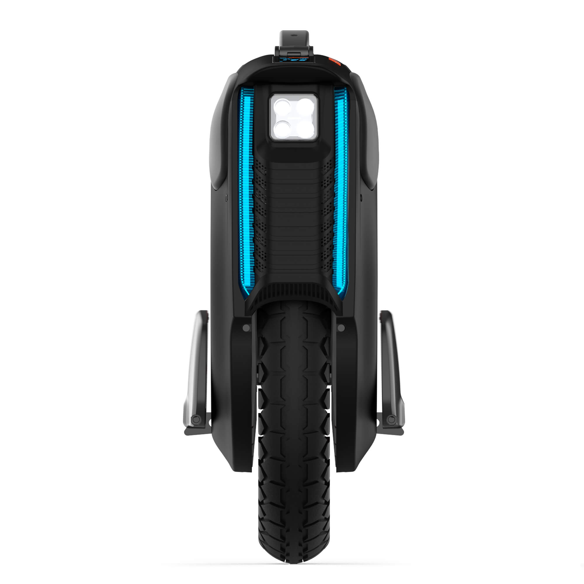 inmotion v12 electric unicycle side front led lights