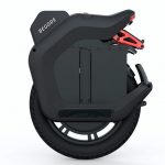 begode hero 19-inch electric unicycle with integrated suspension and large pedals