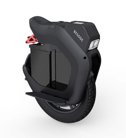 begode hero electric unicycle with integrated suspension