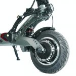 edited blade limited 10 inch 60V electric scooter titanium color led side-min