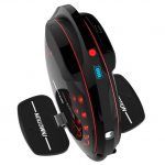inmotion v8f 16-inch electric unicycle with headlight and pedals-min