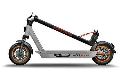 yadea ks5 pro electric scooter foldable white-min